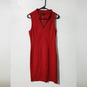 Max+Ash v neck red dress